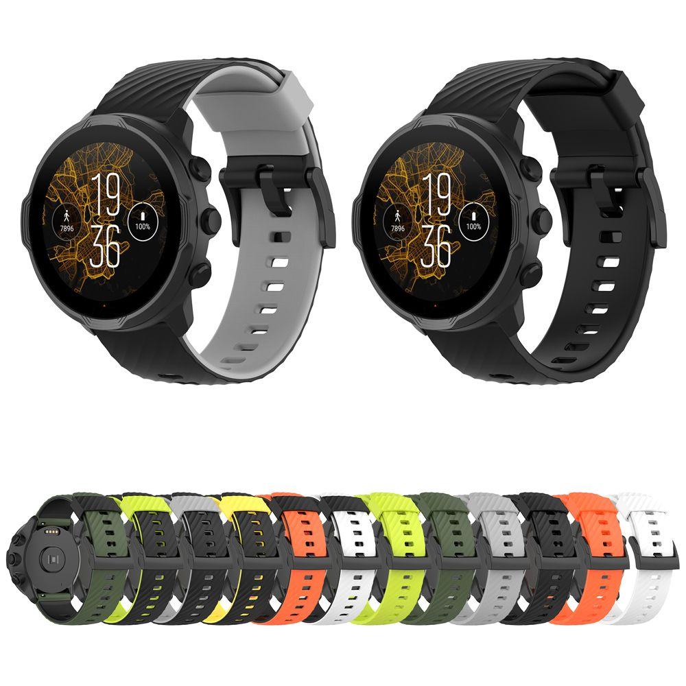 Dây Đeo Thay Thế Bằng Silicone Cho Đồng Hồ Thể Thao Suunto 7 9 baro Spartan HR