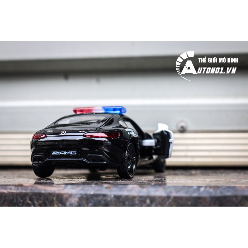 MÔ HÌNH XE MERCEDES BENZ AMG GTS POLICE 1:36 SCALE MODEL 7160