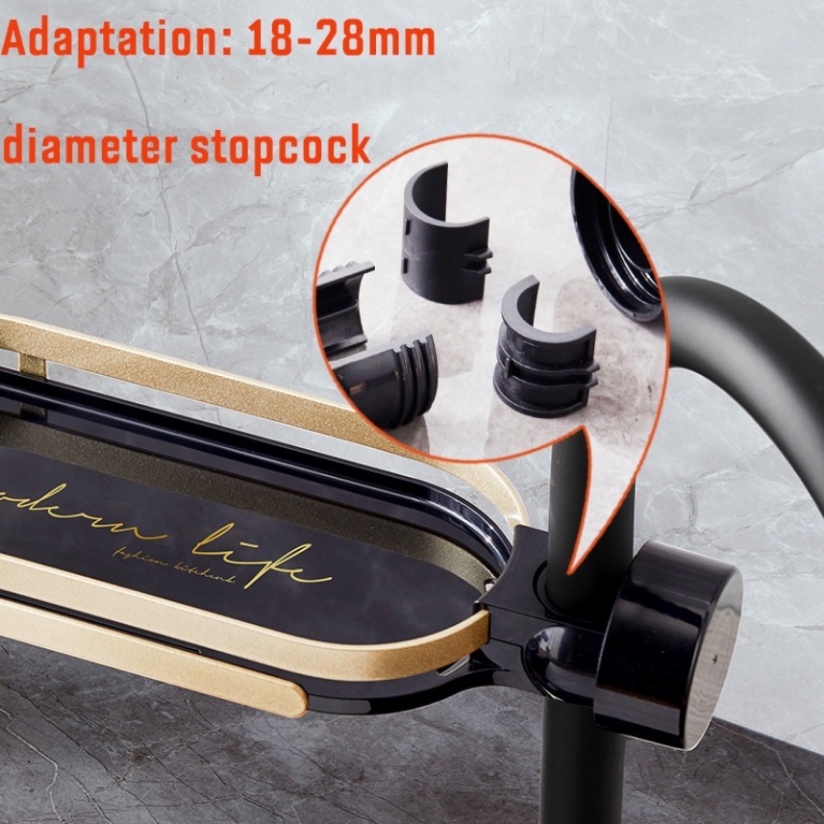 Giá Đỡ Bọt Biển Rửa Chén 21CM Có Thể Điều Chỉnh Sắp Xếp Gọn Gàng Cho Nhà Bếp Nhà Tắm