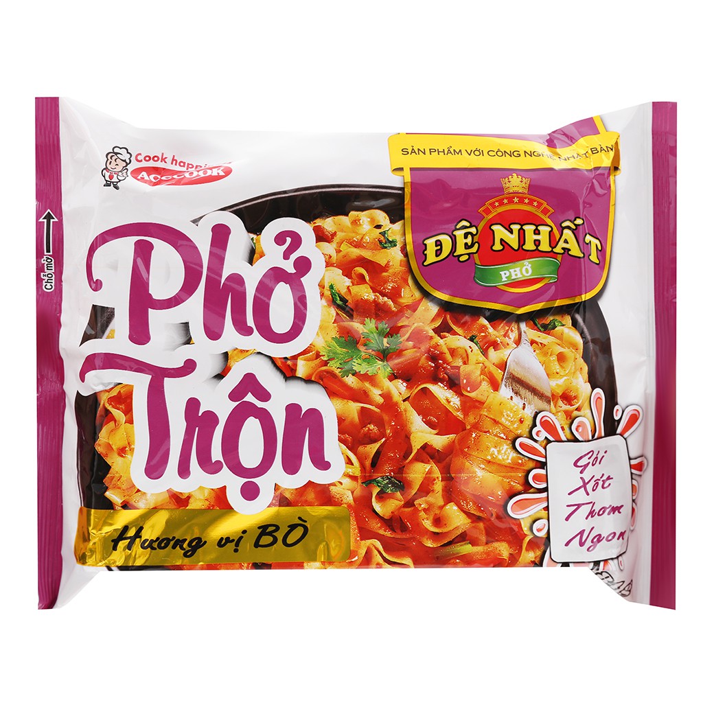Phở trộn Đệ Nhất vị bò / vị thập cẩm gói 84g
