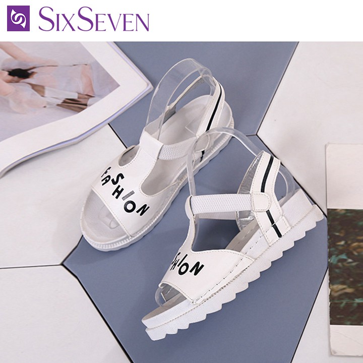 Giày Sandals Nữ Fashion Đế Bánh Mì GSD002