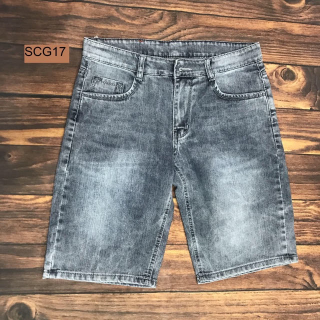 Quần jeans short nam co giãn có nhiều size JN18