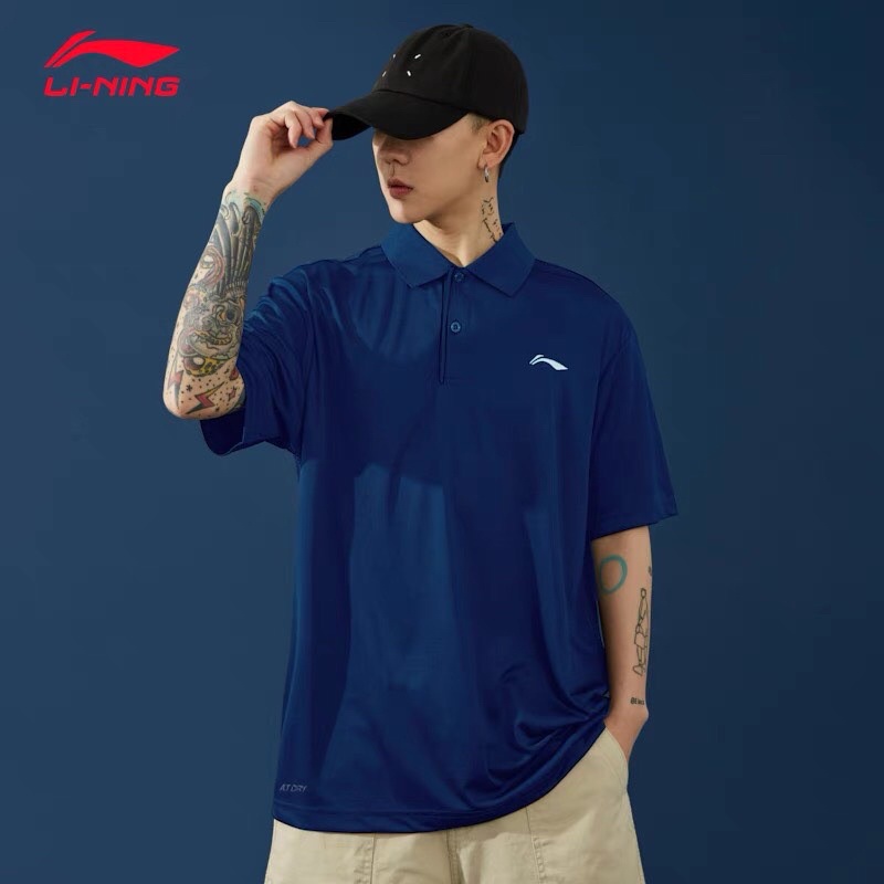 TH-ÁO POLO CỔ BẺ LINING 3M CHO NAM