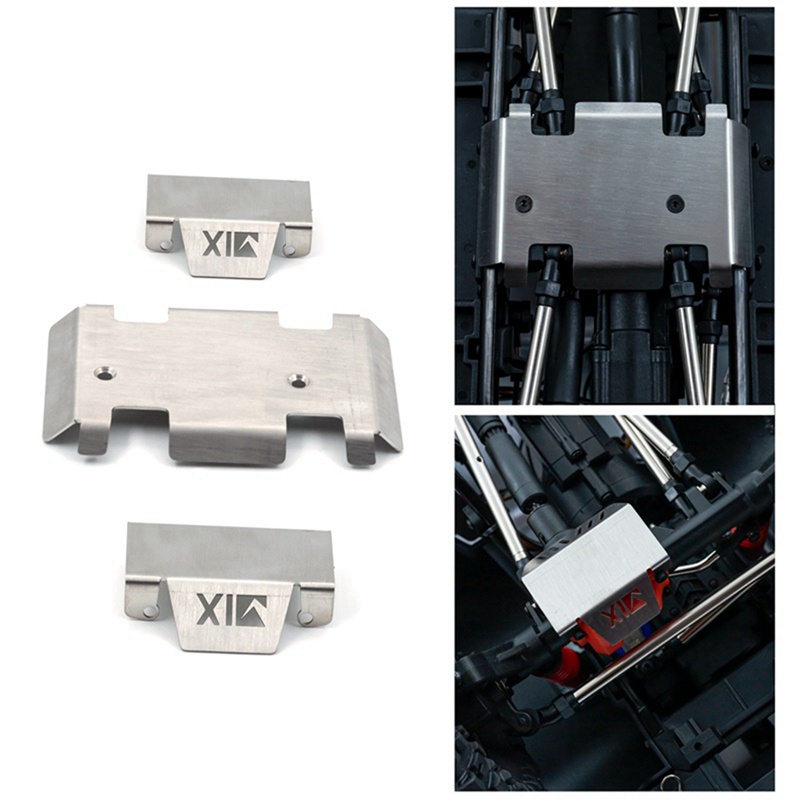 Bộ Phận Bảo Vệ Khung Xe Chống Trượt Bằng Thép Không Gỉ Cho RGT EX86190 EX 86190 LC76 1/10 RC