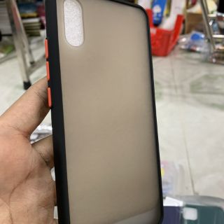 Ốp Xiaomi Redmi 9A dẻo đen lưng nhám
