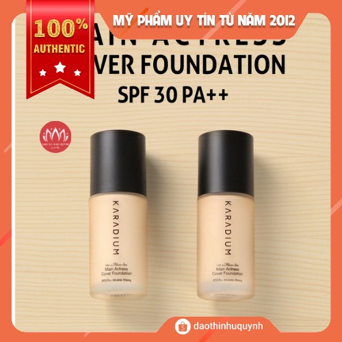 Kem Nền Karadium Like A Movie Star Cover Foundation 30ml