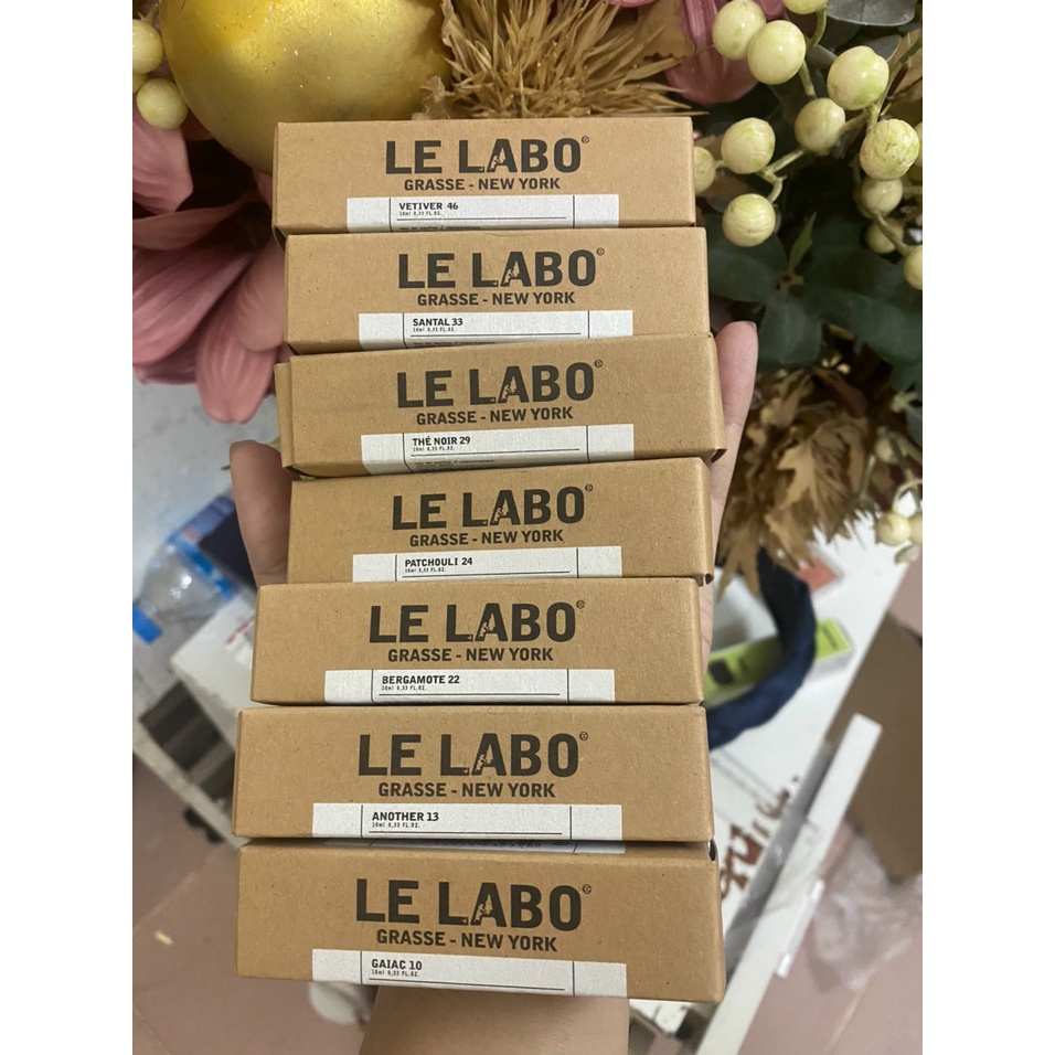 Mới về các mùi = Nước Hoa Le Labo 13,33,29,46,22,24,10