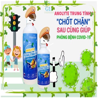 Nước rửa rau củ quả Anolyte trung tính A7 1L