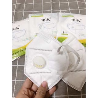 Combo 10 khẩu trang có van thở tiêu chuẩn KN95