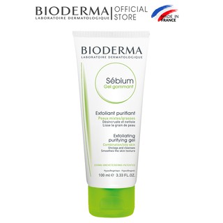 Gel làm sạch tẩy tế bào chết Bioderma Sebium Gel Gommant 100ml