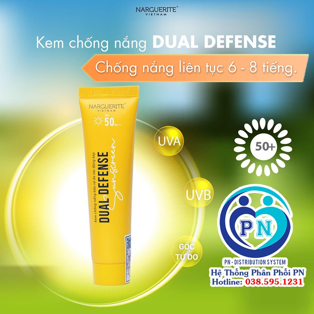 KEM CHỐNG NẮNG VẬT LÝ DUAL DEFENSE SUNSCREEN SPF 50 (30GR) | BigBuy360 - bigbuy360.vn