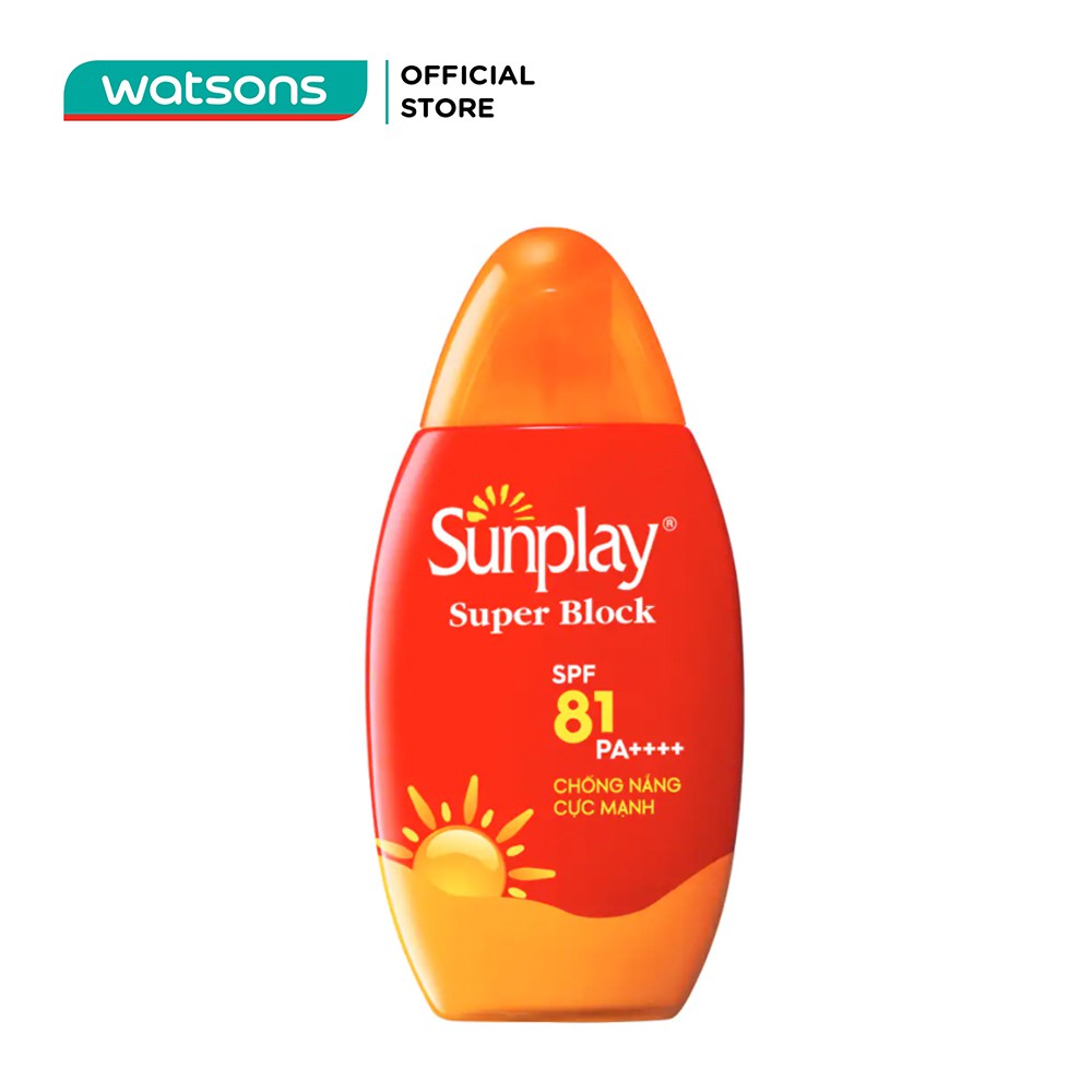 Sữa Chống Nắng Cực Mạnh Sunplay Super Block SPF81 70g