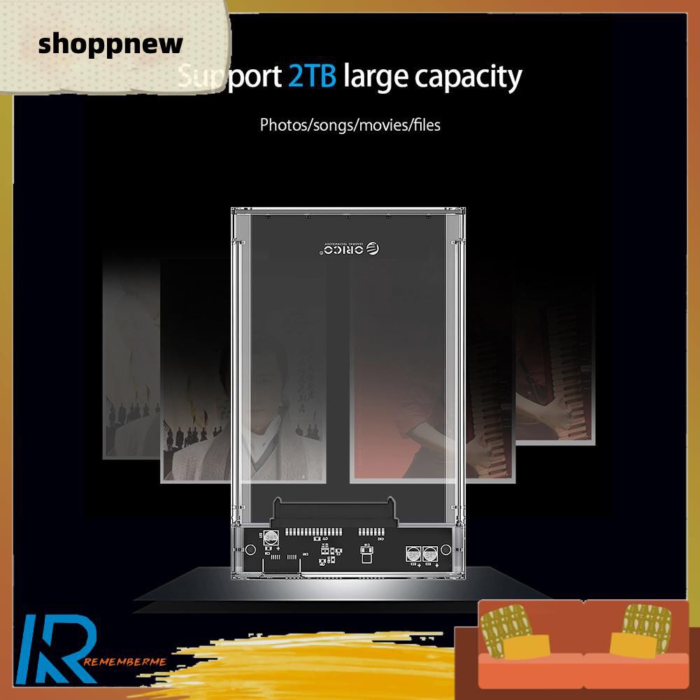 Hộp Đựng Ổ Cứng Ngoài Orico 2.5in Sata Usb 3.0 Hdd Ốp | BigBuy360 - bigbuy360.vn