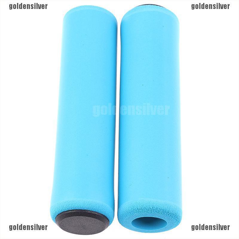 Bộ 2 Vỏ Bọc Tay Lái Xe Đạp Bằng Silicon Mềm Chống Trượt