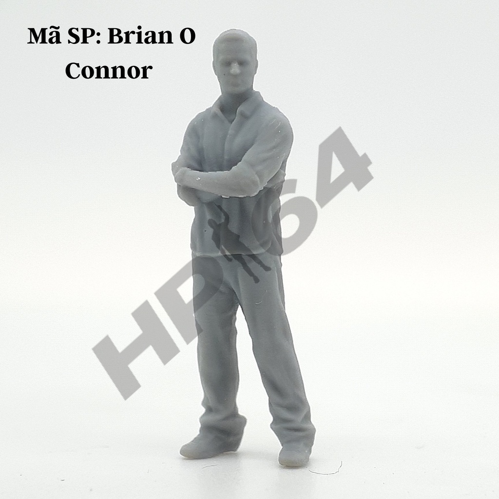 Mô hình nhân vật thô chưa sơn tỉ lệ 1/64 FnF