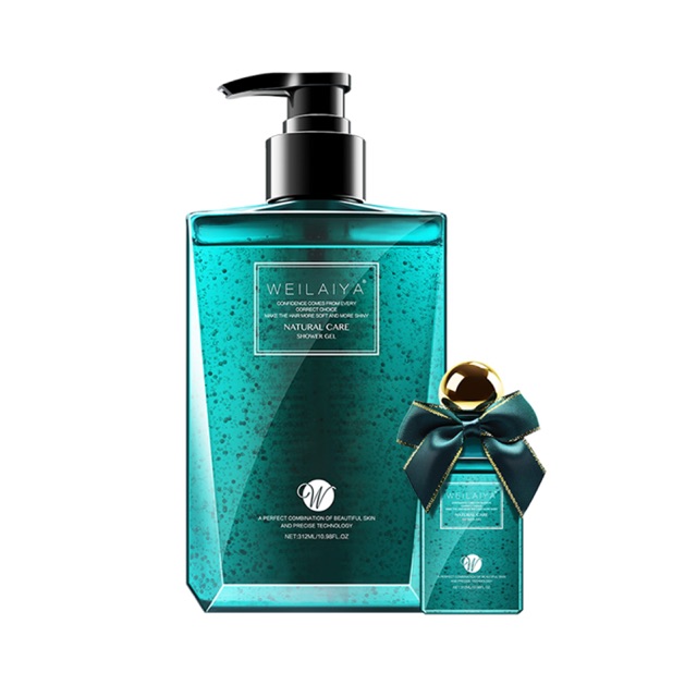 Sữa tắm nước hoa Weilaiya + tặng lọ sữa tắm mini