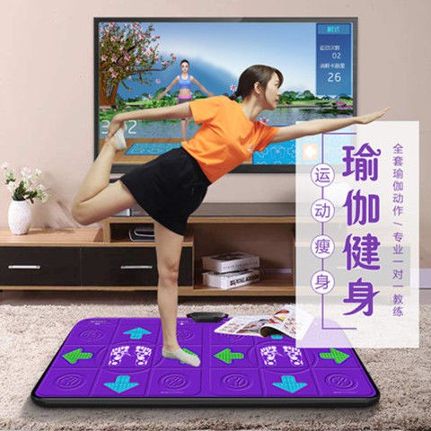 Thảm khiêu vũ không dây đôi TV tại nhà và máy tính chơi game somatosensory đa năng múa tay chân chạy chăn