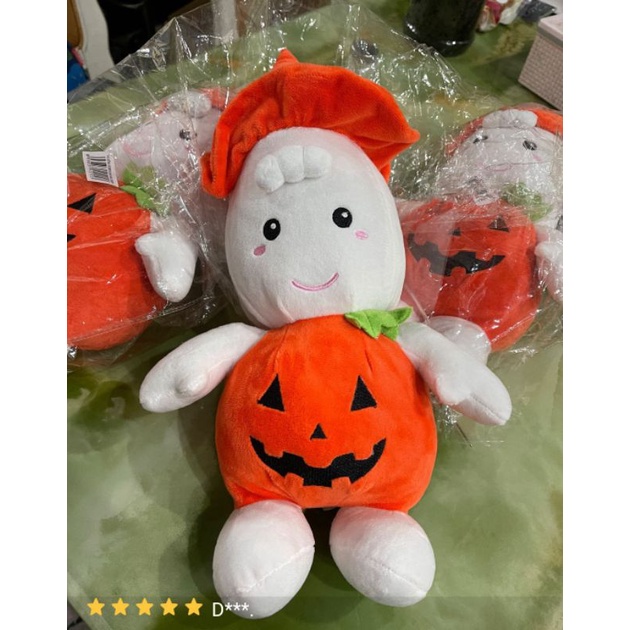 Bobby Chan hình bí ngô Hallowen cho bé quà tặng của Bobby