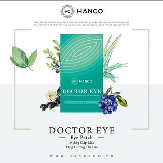 1 Hộp Thảo dược đắp mắt Doctor Eye tăng thị lực – Chính hãng HC Hanco