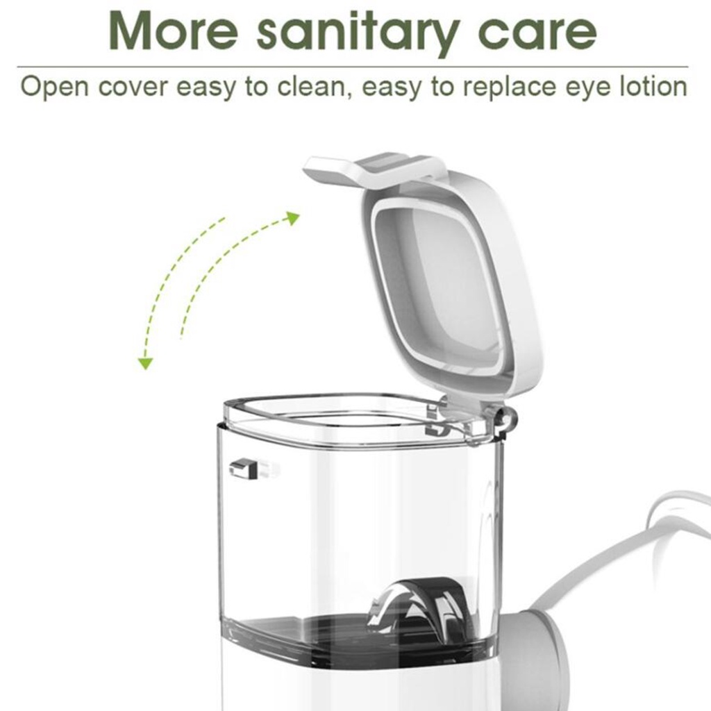 Máy Phun Sương Nano Tạo Độ Ẩm Cho Mắt Chăm Sóc Mắt Màu Trắng