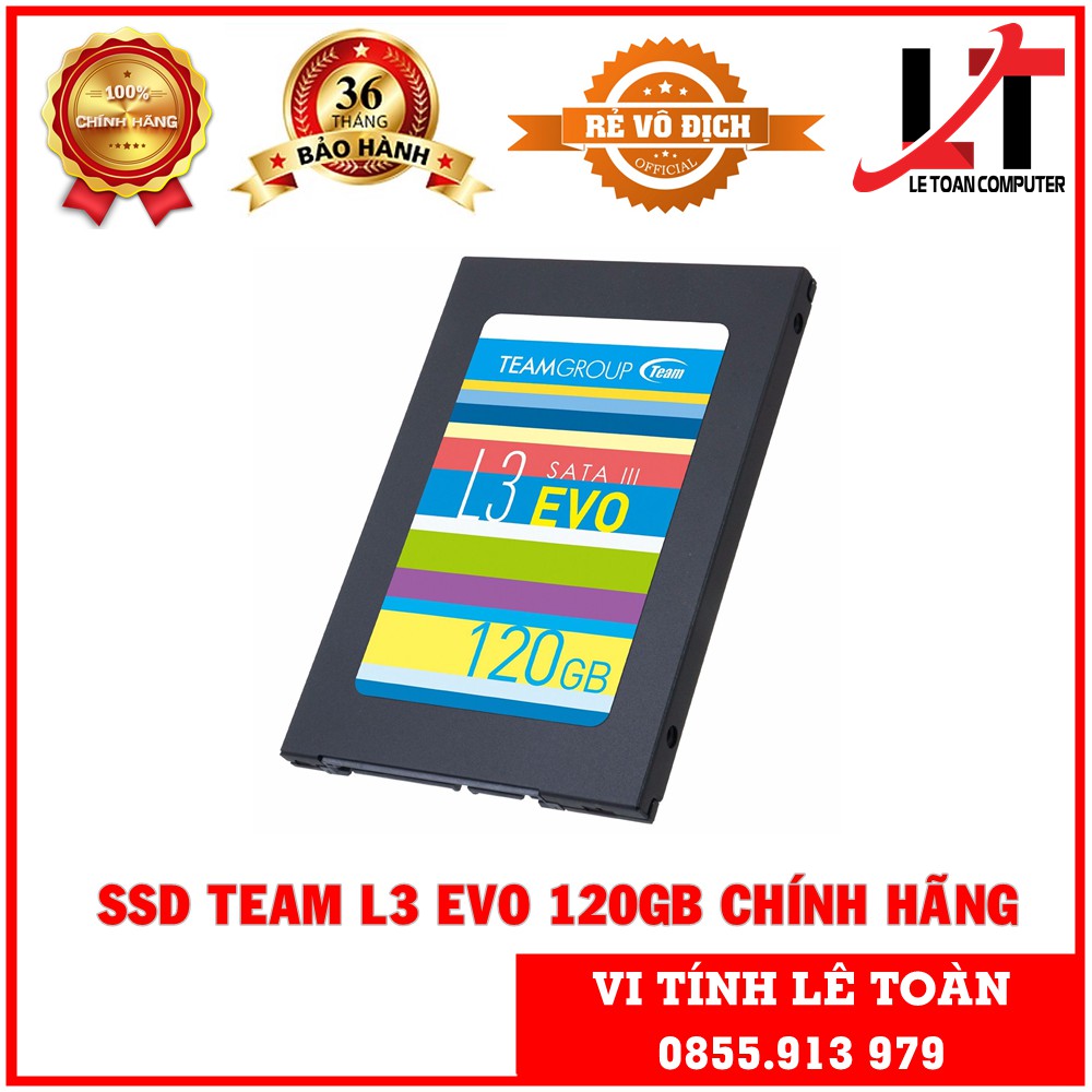 Ổ cứng SSD Team L3 Evo 120GB 2.5 inch SATA3 Chính Hãng