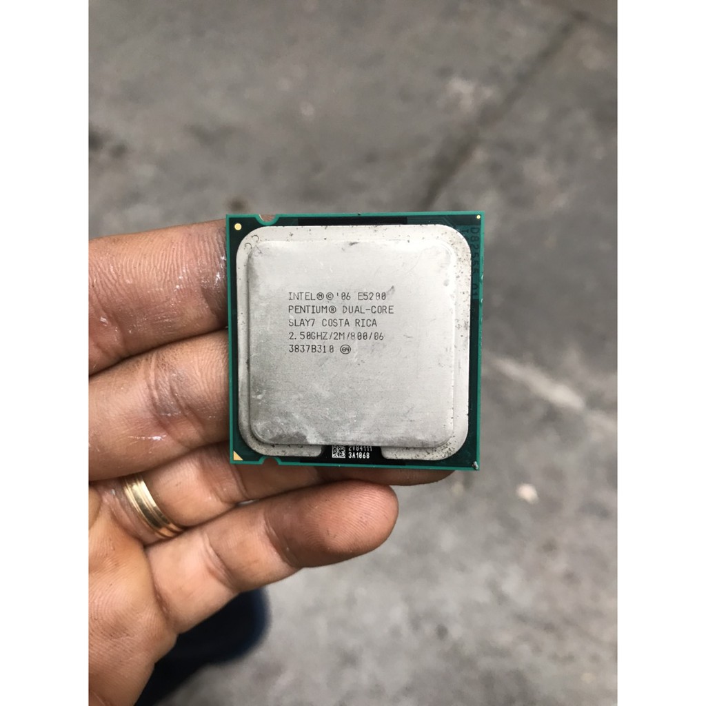 Bộ vi xử lý CPU Intel E5200 E5300 E5400 E5500 E5700 E6500 E6320 E6550 E6750 E6600 E6700 6500k socket 775 pc máy tính
