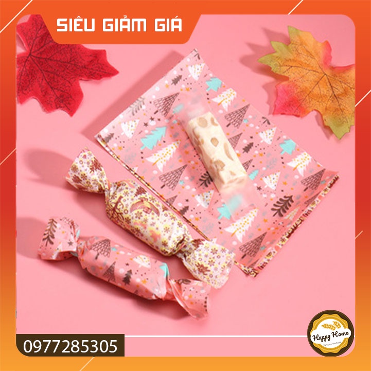 Giấy gói kẹo Nougat nhiều mẫu nhiều màu sắc Set 100 tờ