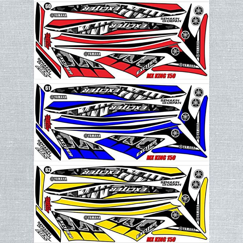 Sticker Dán Trang Trí Xe Hơi Mx King 150 - Jupiter Mx 150 - Exciter 150 - Y15zr | Petronas