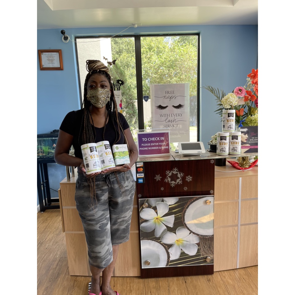 Bột cám gạo Ruby Siêu mịn chính hãng