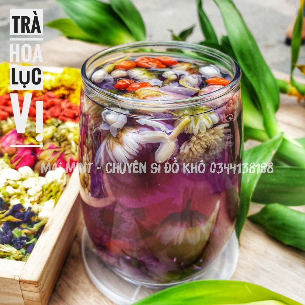 Lục Trà Hoa - Hộp 10 Gói