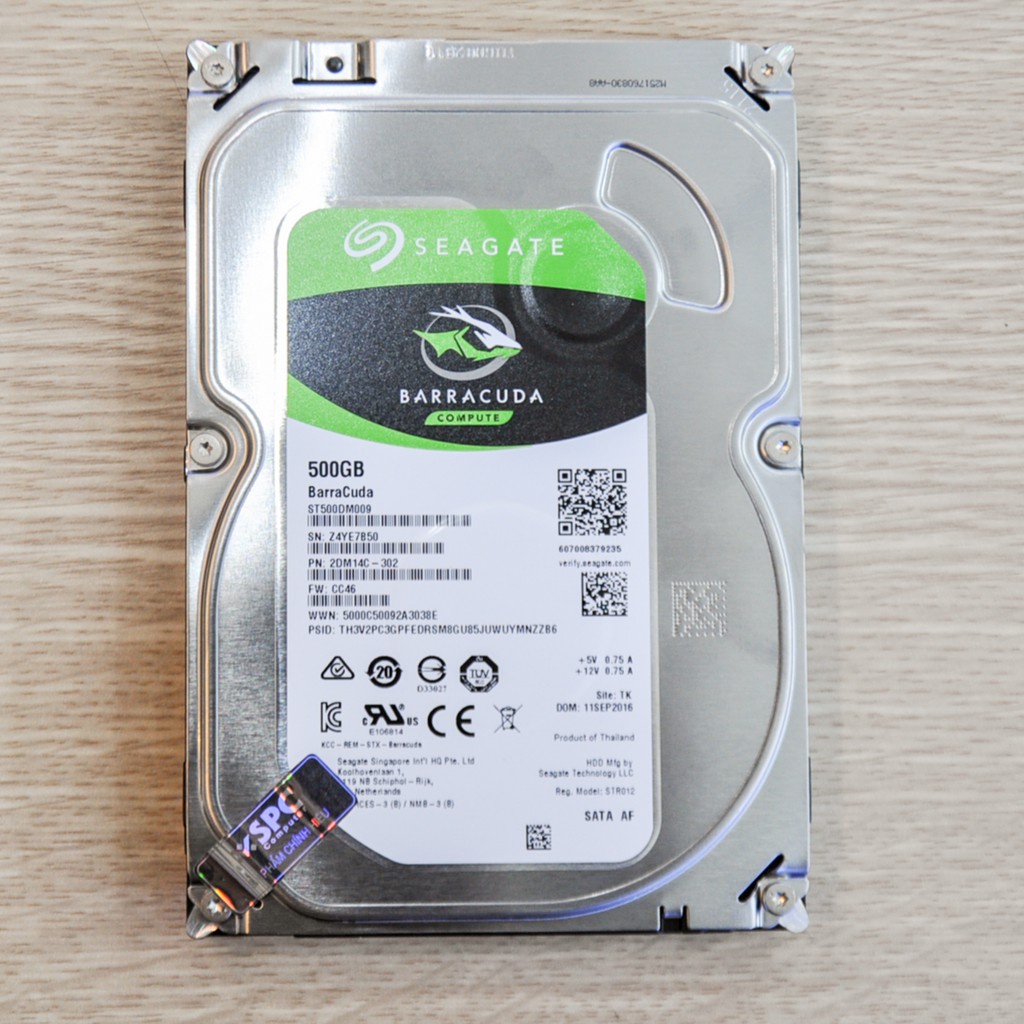 Ổ cứng hdd 500gb seagate chuyên dành cho camera , máy tính - bảo hành 2 năm