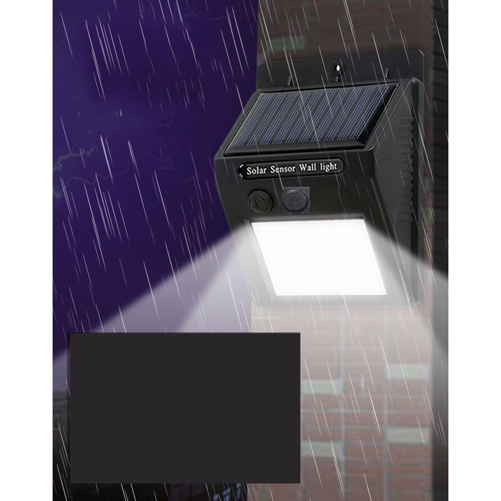 Đèn năng lượng mặt trời chống nước, siêu sáng, cảm biến chống trộm - 228 led 110 led 99 led 40 led 20led 3 chế độ ánh sá