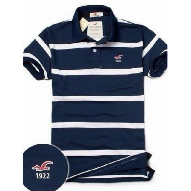 Áo thun nam ngắn tay có cổ phối sọc đẹp tigershop Tgs042