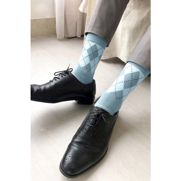 Tất vớ nam quả trám cao cổ đi giày tây. Chất liệu 90% Cotton cao cấp hàng dệt kim xuất khẩu