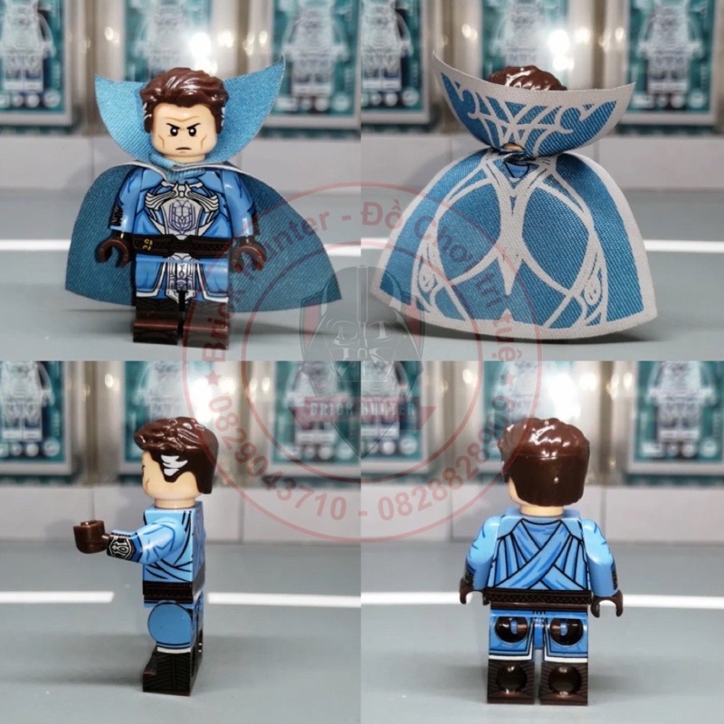 X 0338 Marvel minifigures đồ chơi lắp ráp mô hình nhân vật MCU Doctor Strange in the Multiverse of Madness