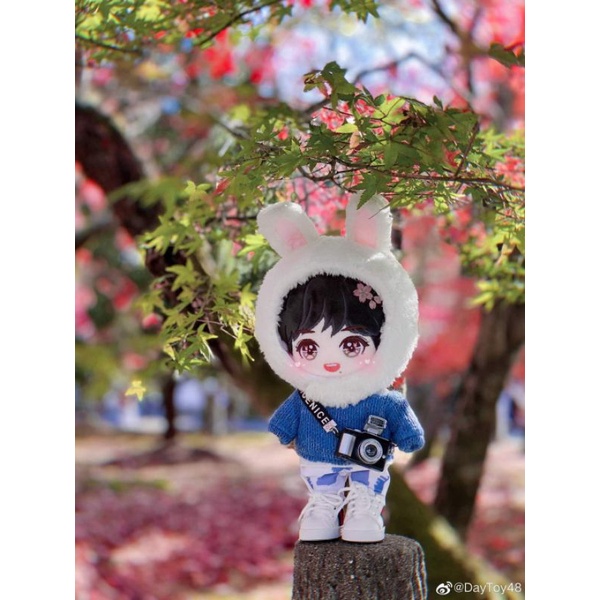 Fullset doll Thỏ Anh Đào 20cm - Tiêu Chiến