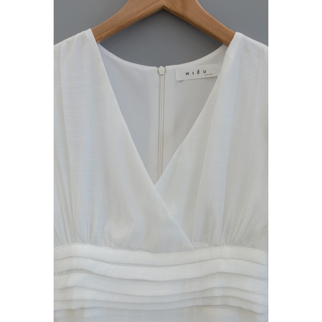 [ Miều ] Đầm cổ tim tay ngắn Monaca Dress