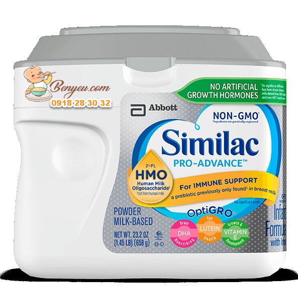 Sữa Similac Pro Advance HMO cho trẻ 1-12 tháng - Hàng Mỹ