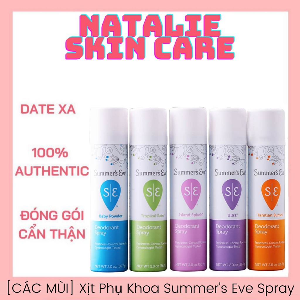 [CÁC MÙI] Xịt Phụ Khoa Summer’s Eve Spray