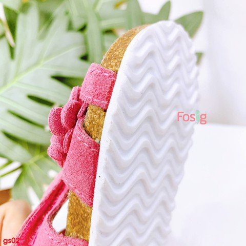 [19-30.5] Giày Sandal Bé Gái NXT - Hồng Hoa Nxt