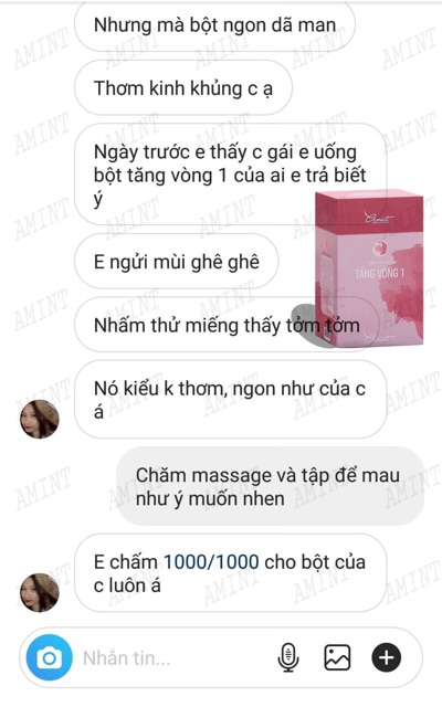 Mầm đậu nành A'mint tăng vòng 1 500gr (Freeship- Kèm Quà) Amint tăng size ngực nhanh chóng, an toàn | BigBuy360 - bigbuy360.vn