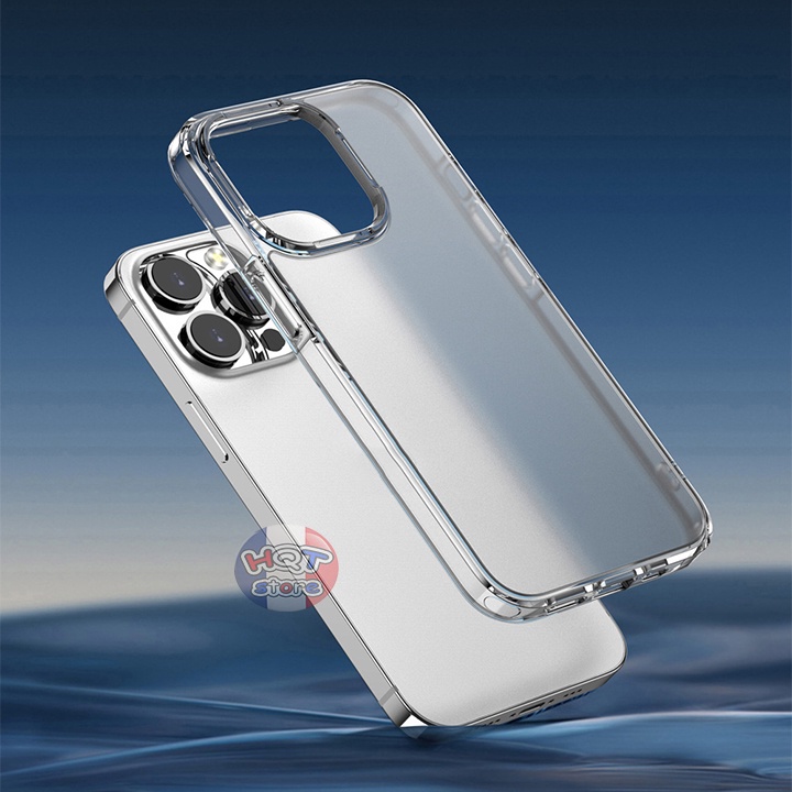 Ốp lưng trong nhám Likgus Zero Matte IP 13 Pro Max / 13 Pro / 13 / 13 Mini chống vân tay