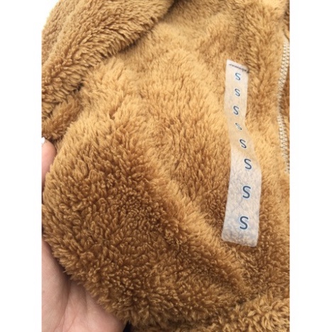 Áo lông cừu hàng xuất dư, nhẹ đạt tiêu chuẩn, ấm từ trong ra ngoài, áo khoác nhẹ (ảnh do shop chụp) | BigBuy360 - bigbuy360.vn