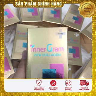 Inner Gram Vita Collagen- viên uống trắng da chuẩn Hàn. Đủ bill