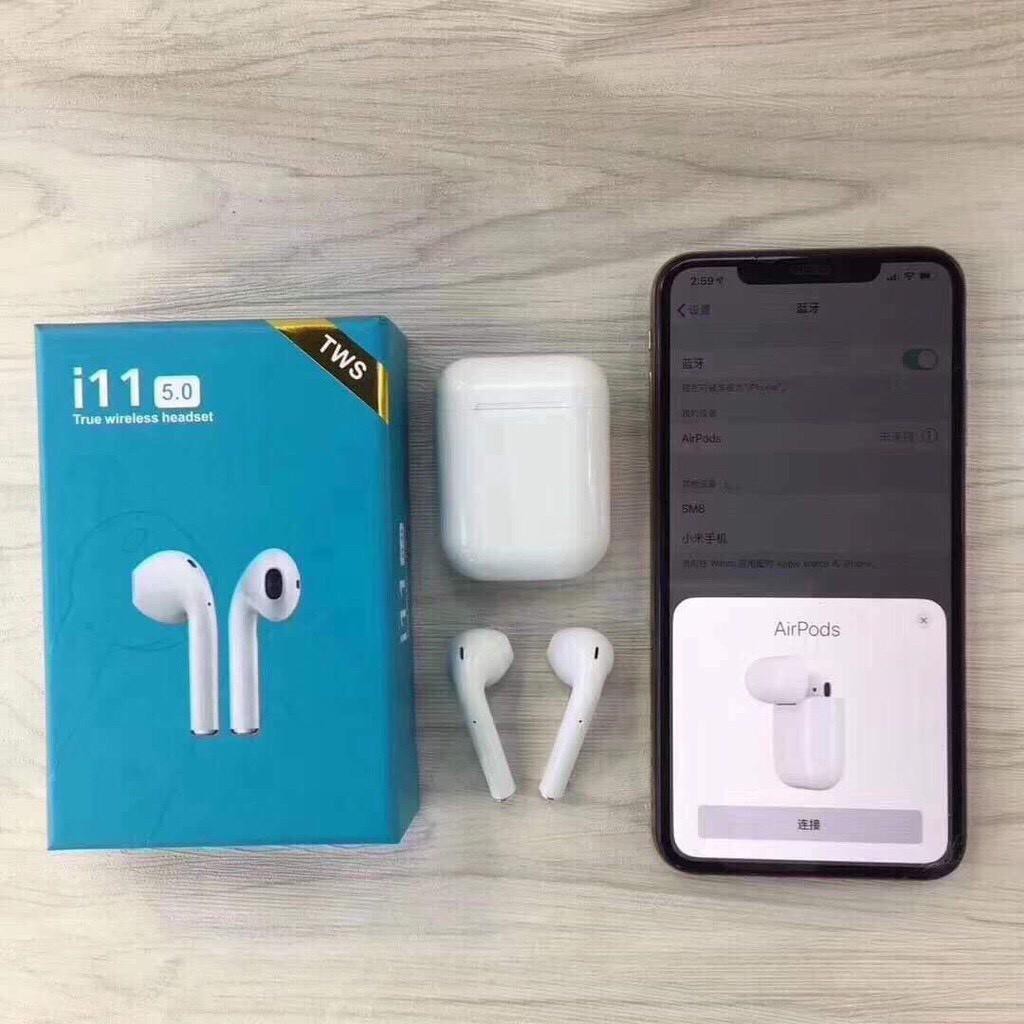 Tai Nghe Bluetooth I11 - Nút Cảm Ứng Như Airpods