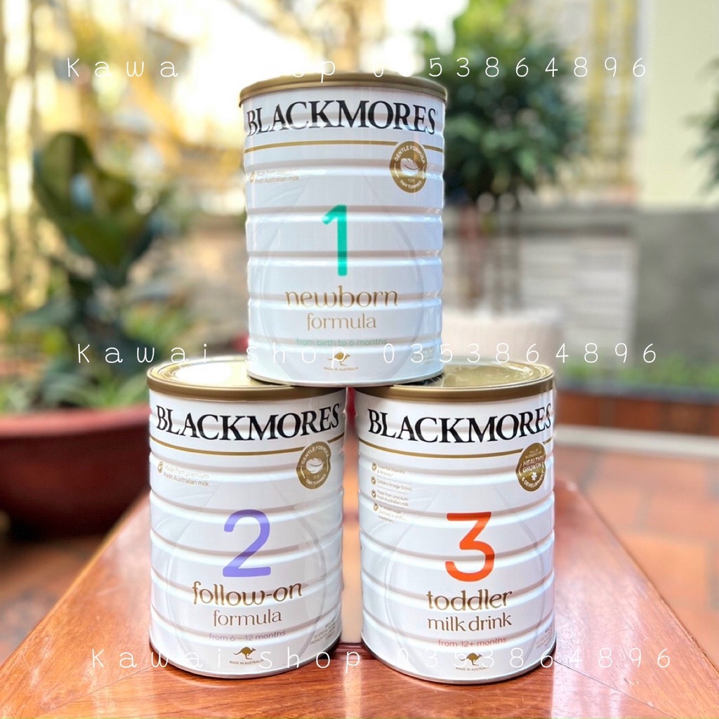 SỮA BLACKMORES SỐ 1,2,3 900GR DATE MỚI NHẤT
