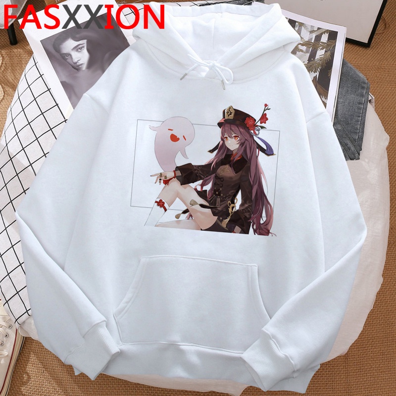 Áo Hoodie In Hình anime Genshin Impact  Painmon Hu Tao Xiao Ganyu game mẫu HOT độc đẹp giá rẻ