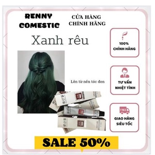 THUỐC NHUỘM TÓC XANH RÊU- HÀN QUỐC (Hàng chính hãng) GỒM OXY