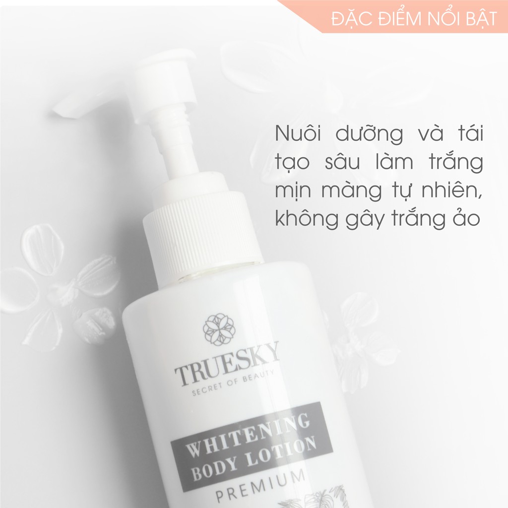 Bigsize - Kem ủ trắng body Truesky chiết xuất rễ cây cam thảo 200g - Whitening Body Cream