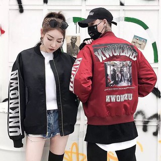 Áo khoác dù hai lớp nam nữ cá tính
